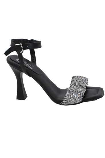 Hkursat K036 Siyah Günlük 9 Cm Klasik Topuk Kadın Ayakkabı